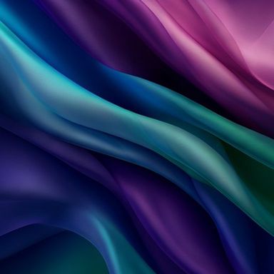Firefly Abstract Gradient Mesh Flowing Silk Fabric